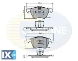 ΣΕΤ ΔΙΣΚΟΦΡΕΝΑ ΕΜΠΡ. VOLVO  CBP01322 274285 30769122 30793231 30793265