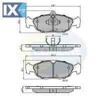 ΣΕΤ ΔΙΣΚΟΦΡΕΝΑ ΕΜΠΡ. CHEVROLET-DAEWOO-OP  CBP0134 11046148 1605087 1605455 1605810 1605824 1605881 1605907 90374747 90374748 90421736 90442995 90485140 90510331 93176120 93192639 1605087 1605455 16058