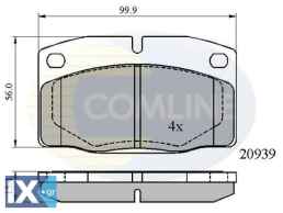 ΣΕΤ ΔΙΣΚΟΦΡΕΝΑ ΕΜΠΡ. OPEL  CBP0135 1605463 1605485 1605504 1605531 1605536 1605562 1605563 1605653 1605654 1605703 1605704 1605783 1605787 1605788 1605791 1605795 1605820 90398759 1605463 1605485 1605