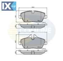 ΣΕΤ ΔΙΣΚΟΦΡΕΝΑ ΕΜΠΡ. BMW-MINI  CBP01531 34112288854 34112288855 34116767144 34116771838 34116774050 34112289143 34116767143 34116767144 34116771837 34116794056