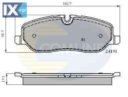 ΣΕΤ ΔΙΣΚΟΦΡΕΝΑ ΕΜΠΡ. LAND ROVER  CBP01533 4H222D007DA LR019618 SFP5000010 SFP500010