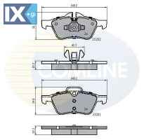 ΣΕΤ ΔΙΣΚΟΦΡΕΝΑ ΕΜΠΡ. MINI  CBP01548 34111503076 34116761287 34116765446 34116770332