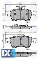 ΣΕΤ ΔΙΣΚΟΦΡΕΝΑ ΟΠΙΣΘ. FORD-OPEL-MAZDA-RE  CBP01599 13322091 93166942 93172190 93176116 93190338 93192623 BPYK2648ZA BPYK2648ZA9C BPYK2648ZB BPYK268Z BPYK268ZA BPYK268ZA9C BPYK268ZB C2Y32648ZA C2Y3268Z