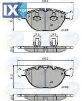 ΣΕΤ ΔΙΣΚΟΦΡΕΝΑ ΕΜΠΡ. BMW  CBP01609 34112180420 34116756350 34116761282