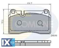 ΣΕΤ ΔΙΣΚΟΦΡΕΝΑ ΕΜΠΡ. VW  CBP01626 7L6698151E 7L6698151G 7L6698151J 7P6698151C 8J0698151D 8J0698151E 8J0698151G 8J0698151H 8J0698151K 8J0698151M 7L6698151E 7L6698151G 7L6698151J 7P6698151C 8J0698151D 8