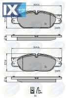 ΣΕΤ ΔΙΣΚΟΦΡΕΝΑ ΕΜΠΡ. JAGUAR  CBP01704 C2C15990 C2C20686 C2C23786 XR830139 XR837417