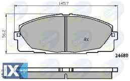 ΣΕΤ ΔΙΣΚΟΦΡΕΝΑ ΕΜΠΡ. TOYOTA  CBP01706 0446526420 0446526421