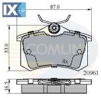 ΣΕΤ ΔΙΣΚΟΦΡΕΝΑ ΟΠΙΣΘ. CITROEN-PEUGEOT  CBP01716