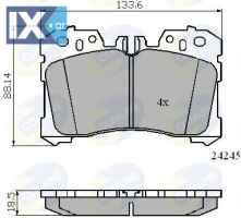 ΣΕΤ ΔΙΣΚΟΦΡΕΝΑ ΕΜΠΡ. LEXUS  CBP01733 044650W110 044650W130 0446550260