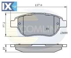 ΣΕΤ ΔΙΣΚΟΦΡΕΝΑ ΕΜΠΡ. CITROEN-PEUGEOT  CBP01748 425222 425235 425250 425252 425253 425331 425339 425385 425418 425471 425489 425492 E172125 E172284 E172315 425222 425235 425250 425252 425253 425331 425