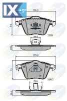 ΣΕΤ ΔΙΣΚΟΦΡΕΝΑ ΕΜΠΡ. OPEL  CBP01752 93190982 1605195 1605558 93188031