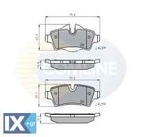 ΣΕΤ ΔΙΣΚΟΦΡΕΝΑ ΟΠΙΣΘ. MINI  CBP01759 34212289154 34216778327 34216794059 34216772894 34216778325 34216778326 34216778327 34216794059