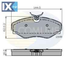 ΣΕΤ ΔΙΣΚΟΦΡΕΝΑ ΕΜΠΡ. RENAULT  CBP01766 6025371662