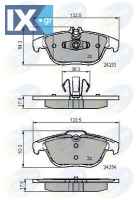 ΣΕΤ ΔΙΣΚΟΦΡΕΝΑ ΕΜΠΡ. ΟΠΙΣΘ. MERCEDES  CBP01792 0054200720 0054204220 0054204320 005420432041 0054204920 0054205120 0054208120 0064201320 0064206120 0074206020 0074206120 0074208520 A0004200805 A000420