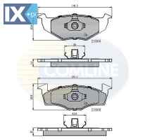 ΣΕΤ ΔΙΣΚΟΦΡΕΝΑ ΕΜΠΡ. AUDI-VW  CBP0180 1H0698151B 1H0698151B 1H0698151B 1H0698151B
