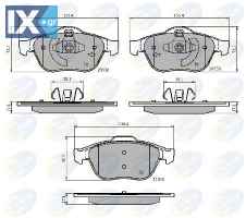 ΣΕΤ ΔΙΣΚΟΦΡΕΝΑ ΕΜΠΡ. RENAULT  CBP02019 410600756R 7701209101 7701209672 8671016705