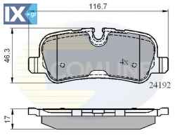 ΣΕΤ ΔΙΣΚΟΦΡΕΝΑ ΟΠΙΣΘ. LAND ROVER  CBP02021 5H322C562BA 5H322C562CA AH422C562AA LR010664 LR015519 LR016808 LR019627 LR021316 LR032060 LR032377 LR055454 LR055455 SFP500020 SFP500021 SFP500022 SFP500040