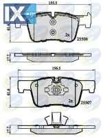 ΣΕΤ ΔΙΣΚΟΦΡΕΝΑ ΕΜΠΡ. BMW  CBP02130 34116850568 34116874331