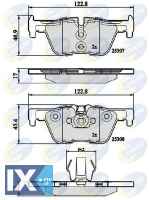 ΣΕΤ ΔΙΣΚΟΦΡΕΝΑ ΟΠΙΣΘ. BMW  CBP02131 34206799809 34206873094 34216850569 34216873093