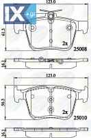 ΣΕΤ ΔΙΣΚΟΦΡΕΝΑ ΟΠΙΣΘ. AUDI  CBP02156 5Q0698451C 5Q0698451N 5Q0698451Q 8V0698451 8V0698451B 8V0698451F 5Q0698451C 5Q0698451N 5Q0698451Q 8V0698451 8V0698451B 8V0698451F 5Q0698451C 5Q0698451N 5Q0698451Q