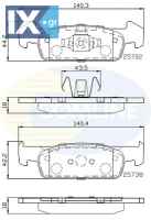 ΣΕΤ ΔΙΣΚΟΦΡΕΝΑ ΕΜΠΡ. DACIA  CBP02223 410602396R 410609646R 410602396R 410609646R