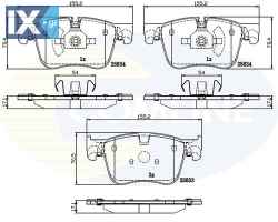 ΣΕΤ ΔΙΣΚΟΦΡΕΝΑ ΕΜΠΡ. CITROEN-PEUGEOT  CBP02250 1609898580 1612412380 1623162380 95525370 SU001A8883 SU001B3587 95525370 1609898580 1612412380 1623162380 1636925480 163925480 1678168480 1609898580 1612