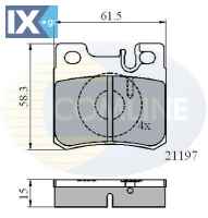 ΣΕΤ ΔΙΣΚΟΦΡΕΝΑ ΟΠΙΣΘ. MERCEDES  CBP0226 0014200220 0014201320 0014207320 0014209520 001420952037 0054201720 005420172041 A0014200220 A0014201320 A0014207320 A0014209520 A001420952037 A0054201720 A0054