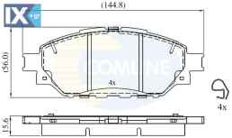 ΣΕΤ ΔΙΣΚΟΦΡΕΝΑ ΕΜΠΡ.  TOYOTA  CBP02305 044650K350 044650K420