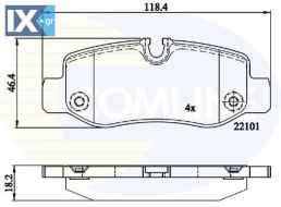 ΣΕΤ ΔΙΣΚΟΦΡΕΝΑ ΟΠΙΣΘ.MERCEDES  CBP02315 4474200120 447420012028 4474200320 A4474200120 A447420012028 A4474200320