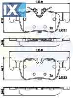 ΣΕΤ ΔΙΣΚΟΦΡΕΝΑ ΟΠΙΣΘ. BMW-MINI  CBP02318 34216859917 34216860403