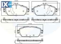 ΣΕΤ ΔΙΣΚΟΦΡΕΝΑ ΕΜΠΡ.  MERCEDES-BENZ  CBP02346 0004208700 0084203620 0084203720 A0004208700 A0084203620 A0084203720