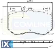 ΣΕΤ ΔΙΣΚΟΦΡΕΝΑ ΕΜΠΡ.  MERCEDES-BENZ  CBP02347 0084201720 A0084201720