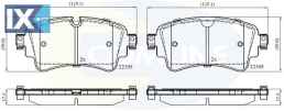 ΣΕΤ ΔΙΣΚΟΦΡΕΝΑ ΟΠΙΣΘ. AUDI  CBP02362 4N0698451 80A698451B 8W0698451F 8W0698451G 8W0698451H 8W0698451J 8W0698451K 8W0698451L 8W0698451S 80A698451B 8W0698451F 8W0698451G 8W0698451H 8W0698451J 8W0698451K