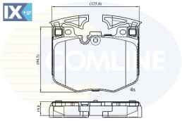 ΣΕΤ ΔΙΣΚΟΦΡΕΝΑ ΕΜΠΡ. BMW  CBP02527 34116872750 34116874430 34116880734 34116880735 34116888457 34116888458 34116889570