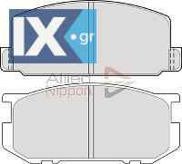 ΣΕΤ ΔΙΣΚΟΦΡΕΝΑ ΕΜΠΡ. TOYOTA-DAIHATSU  CBP0261 0449112160