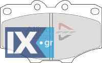 ΣΕΤ ΔΙΣΚΟΦΡΕΝΑ ΕΜΠΡ. TOYOTA  CBP0265 446535170 446535210 446560040 446560060 449135070 449135071 449135080 449135081 449135120 449160010 449160011 449160030 449160040 449160050 J0449135130