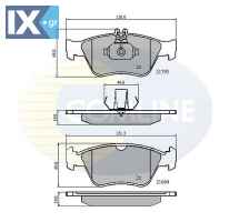 ΣΕΤ ΔΙΣΚΟΦΡΕΝΑ ΕΜΠΡ. MERCEDES  CBP0274 0024204420 0024209620 0044200220 004420022067 0054204720 A0024204420 A0024209620 A0044200220 A004420022067 A0054204720