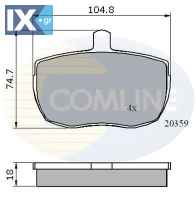 ΣΕΤ ΔΙΣΚΟΦΡΕΝΑ ΕΜΠΡ. FIAT-FORD  CBP0319 SA4107754 1571571 4431470 5015935 5018908 5022398 6165965 6567002 6613708 89VX2KO21BA 1571571 4431470 5015935 5018908 5022398 6613708 93806190 GBP270 RTC3163 GB