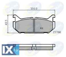 ΣΕΤ ΔΙΣΚΟΦΡΕΝΑ ΟΠΙΣΘ. MAZDA  CBP0327 G5Y62648Z9C G5Y62648ZA GAYE2649ZA F42Z2200A G5Y5263Z G5Y5263ZA G5Y52643Z G5Y52643ZA G5Y6263Z G5Y6263ZA G5Y6263ZB G5Y6263ZC G5Y62643Z G5Y62643ZA G5Y62643ZB G5Y62643
