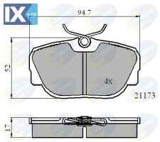ΣΕΤ ΔΙΣΚΟΦΡΕΝΑ ΕΜΠΡ. BMW  CBP0361 34111154442 34111154443 34111155998 34111155999 34111156898 34111156899 34111157747 34111157748 34111161057 34111161347 34111161349 34111162481 34119058982 3411905898