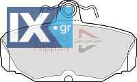 ΣΕΤ ΔΙΣΚΟΦΡΕΝΑ ΟΠΙΣΘ. FORD  CBP0394 1638880 1648236 1652206 6162338 87GB2M008BA