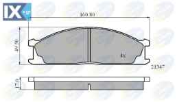 ΣΕΤ ΔΙΣΚΟΦΡΕΝΑ ΕΜΠΡ. NISSAN  CBP0423