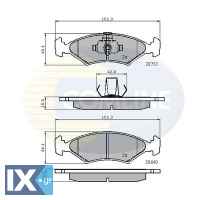ΣΕΤ ΔΙΣΚΟΦΡΕΝΑ ΕΜΠΡ. FORD  CBP0444 1E06333Z 1E06333ZA 1E06333ZB 1010503 1030602 1039106 1042688 1064763 1079920 1595523 1619209 1659935 5015919 5018194 5018899 5023994 6095773 6117994 6121696 6127520