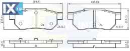 ΣΕΤ ΔΙΣΚΟΦΡΕΝΑ ΟΠΙΣΘ. HONDA  CBP0460 43022SD2505 43022SD2930 43022SE0500 43022SE0525 43022SE0526 43022SE0930 43022SE0931 43022SE0N50 43022SE0S00 43022SE7930 43022SF1525 43022SF1800 43022SH3507 43022SH