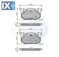 ΣΕΤ ΔΙΣΚΟΦΡΕΝΑ ΟΠΙΣΘ. CITROEN- PEUGEOT-R  CBP0522 571744S 425042 425071 425104 425146 425148 425196 425197 425256 425257 425271 425274 425311 425442 425490 95659341 95666971 96666971 E171587 E172201 E