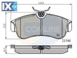 ΣΕΤ ΔΙΣΚΟΦΡΕΝΑ ΕΜΠΡ. NISSAN  CBP0566 410602F025 410602F026 410604M525 410604M526 4106071J25 4106071J26 41060BM425 41060F1725 D1060BM40A