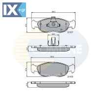 ΣΕΤ ΔΙΣΚΟΦΡΕΝΑ ΕΜΠΡ. CITROEN-PEUGEOT  CBP0570 1611458480 415188 425121 425134 425138 425139 425142 425167 425170 425267 425306 425315 425450 425482 E172083 E172513 E172540 1611458480 415188 425121 425