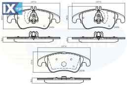 ΣΕΤ ΔΙΣΚΟΦΡΕΝΑ ΕΜΠΡ. MERCEDES  CBP06037 0054201020 0054201320 0054201620 0064202820 0074205820 0074207520 A0054201020 A0054201320 A0054201620 A0064202820 A0074205820 A0074207520