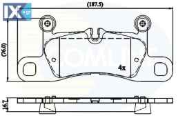 ΣΕΤ ΔΙΣΚΟΦΡΕΝΑ ΟΠΙΣΘ. PORSCHE-VW  CBP06048 7P0698451 7P6698451 7P0698451 7P6698451 7P0698451 7P6698451 7P0698451 7P6698451 95835293900 95835293950