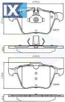 ΣΕΤ ΔΙΣΚΟΦΡΕΝΑ ΕΜΠΡ. JAGUAR  CBP06063 C2C27291 C2C35440 C2C36974 C2C40926 C2D23150 C2D31788 C2Z14096 T2R10202 T2R7247
